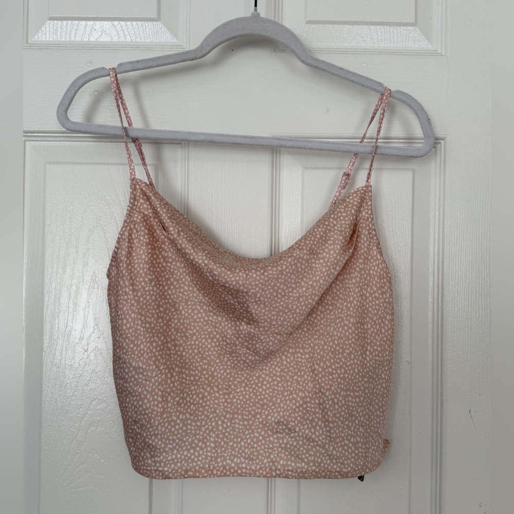Forever 21 Light Pink Patterned Camisole